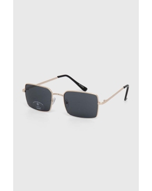 Aldo okulary przeciwsłoneczne HILLGROVE damskie kolor czarny HILLGROVE.970