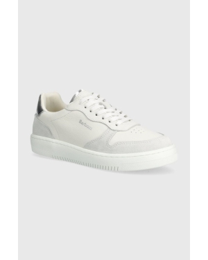Barbour sneakersy skórzane Celeste kolor biały LFO0691WH52