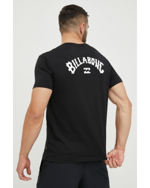 Billabong t-shirt bawełniany kolor czarny z nadrukiem C1SS65BIP2