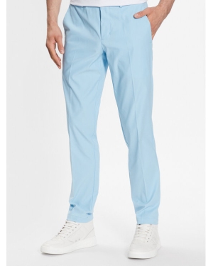 Boss Spodnie materiałowe 50482656 Niebieski Slim Fit