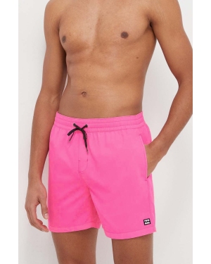 Billabong szorty kąpielowe kolor różowy EBYJV00134