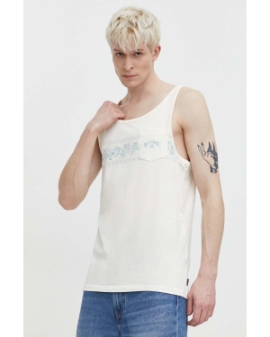 Billabong t-shirt bawełniany męski kolor beżowy ABYZT02347