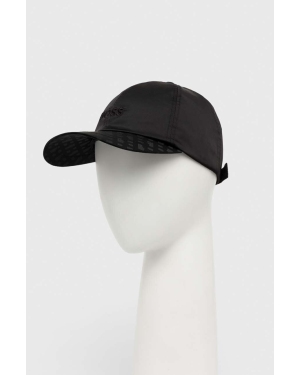 BOSS czapka z daszkiem kolor czarny z aplikacją 50515749