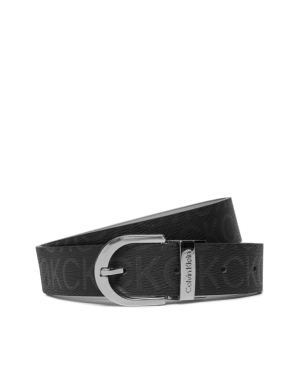 Calvin Klein Pasek Damski Ck Reversible Belt 3.0 Epi Mono K60K609981 Czarny