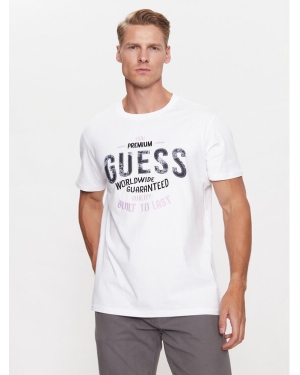 Guess T-Shirt M3BI41 K8FQ4 Biały Regular Fit