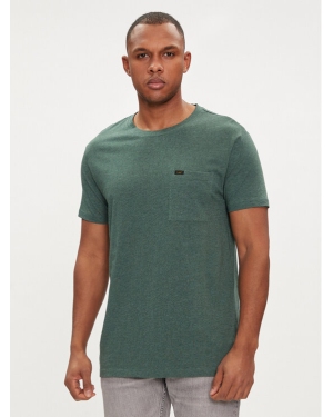 Lee T-Shirt Ultimate 112349075 Zielony Regular Fit