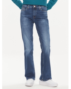 Tommy Jeans Jeansy Maddie DW0DW17610 Niebieski Straight Fit