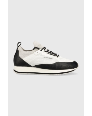 Calvin Klein sneakersy LOW TOP LACE UP NYLON kolor biały HM0HM00921