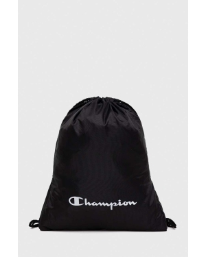 Champion plecak kolor czarny z nadrukiem 802339