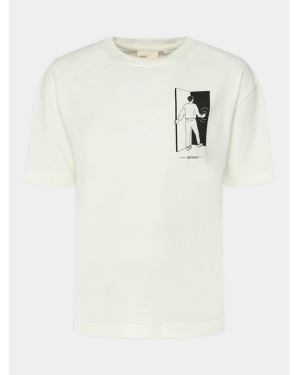 Outhorn T-Shirt OTHAW23TTSHM0936 Biały Regular Fit