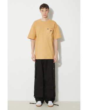Columbia t-shirt bawełniany Landroamer męski kolor pomarańczowy gładki 2076021