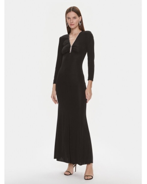 Rinascimento Sukienka wieczorowa CFC0019321002 Czarny Regular Fit