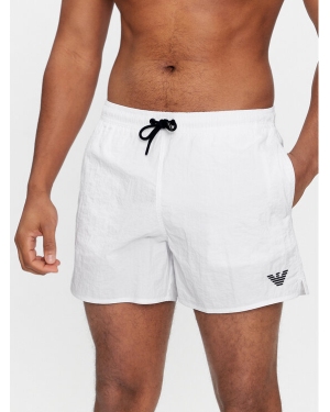 Emporio Armani Underwear Szorty kąpielowe 211756 4R422 00010 Biały Regular Fit