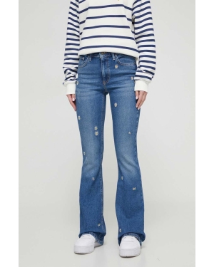 Desigual jeansy DAISIE damskie high waist 24SWDD33