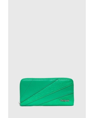 Desigual portfel kolor zielony