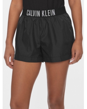 Calvin Klein Swimwear Szorty sportowe KW0KW02482 Czarny Regular Fit