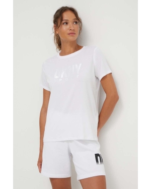 Dkny t-shirt damski kolor biały DP3T9676