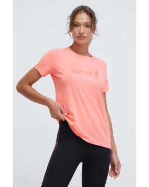 Dkny t-shirt damski kolor różowy DP3T9676
