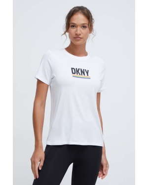 Dkny t-shirt damski kolor biały DP3T9659