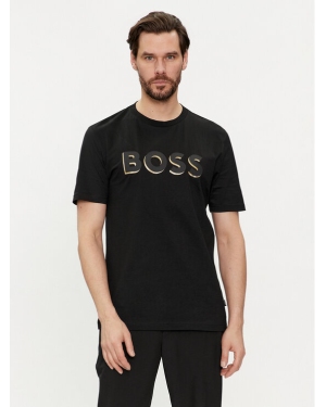 Boss T-Shirt 50481611 Czarny Regular Fit