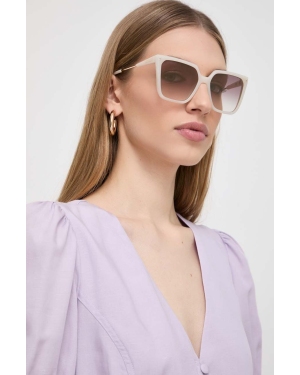 DSQUARED2 okulary przeciwsłoneczne damskie kolor biały