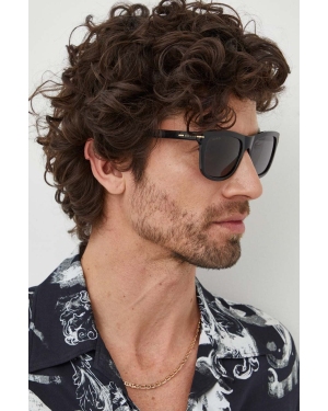 Gucci okulary przeciwsłoneczne męskie kolor czarny GG1444S