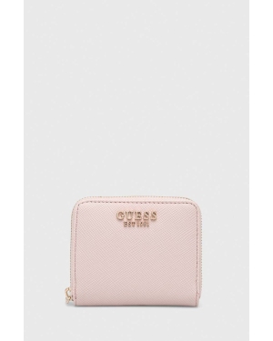 Guess portfel LAUREL damski kolor różowy SWZG85 00370