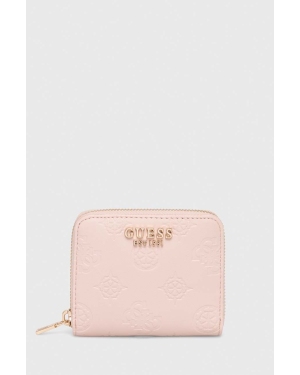 Guess portfel JENA damski kolor różowy SWPG92 20370