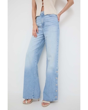 Guess jeansy PAZ damskie high waist W4GA98 D5BO0