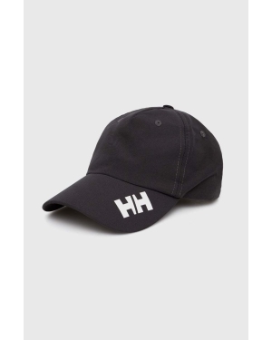 Helly Hansen czapka z daszkiem kolor granatowy z nadrukiem 67517
