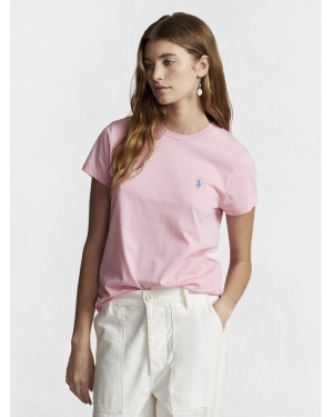 Polo Ralph Lauren T-Shirt New Rltpp 211898698019 Różowy Regular Fit