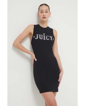 Juicy Couture sukienka kolor czarny mini prosta