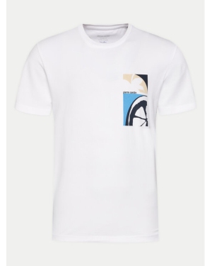 Pierre Cardin T-Shirt 21060/000/2102 Biały Modern Fit
