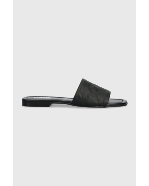 Karl Lagerfeld klapki BRIO damskie kolor czarny KL85400