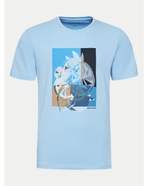 Pierre Cardin T-Shirt C5 21070.2103 Niebieski Modern Fit
