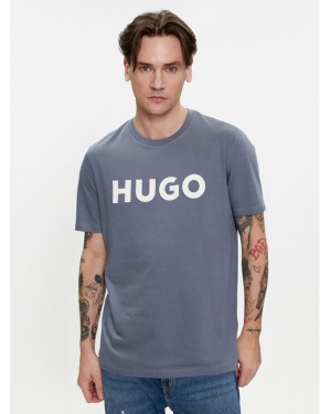 Hugo T-Shirt Dulivio 50467556 Niebieski Regular Fit