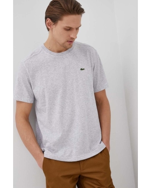 Lacoste T-shirt TH7618 męski kolor szary gładki TH7618-001