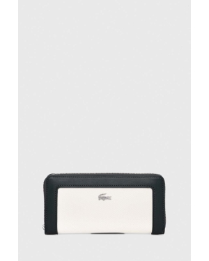 Lacoste portfel damski kolor biały