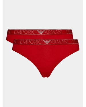Emporio Armani Underwear Komplet 2 par stringów 163333 3F223 00173 Czerwony