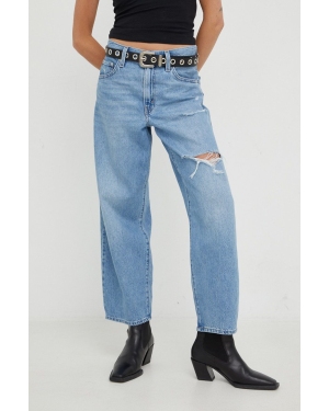Levi's jeansy BAGGY DAD damskie medium waist