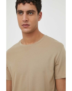 Levi's t-shirt bawełniany 2-pack męski kolor szary gładki