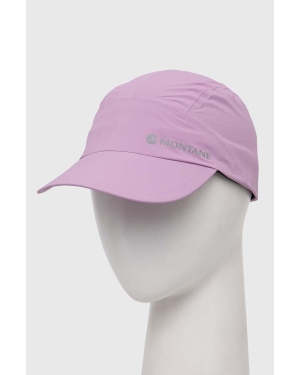 Montane czapka z daszkiem Minimus Lite kolor fioletowy gładka HMILC15.D