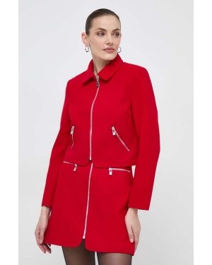 Morgan kurtka damska kolor czerwony przejściowa