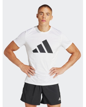 adidas T-Shirt Run It IN0075 Biały Regular Fit