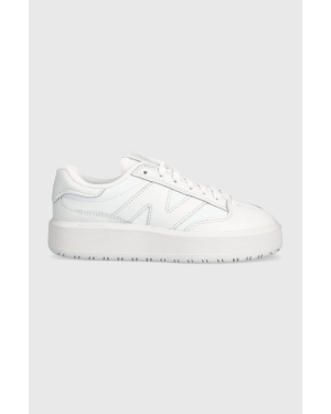New Balance sneakersy skórzane CT302CLA kolor biały
