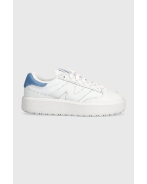 New Balance sneakersy skórzane CT302CLD kolor biały