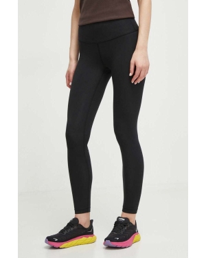 New Balance legginsy damskie kolor czarny gładkie