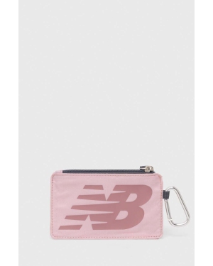 New Balance portfel damski kolor różowy LAB23094OTP