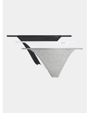 Calvin Klein Underwear Komplet 3 par stringów 000QD5071E Kolorowy