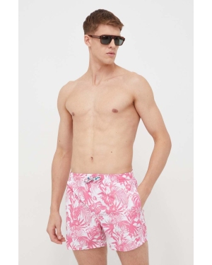 Pepe Jeans szorty kąpielowe kolor różowy